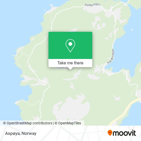 Aspøya map