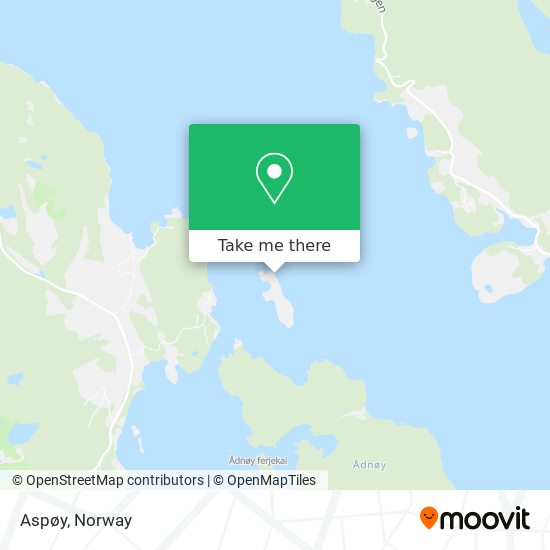 Aspøy map