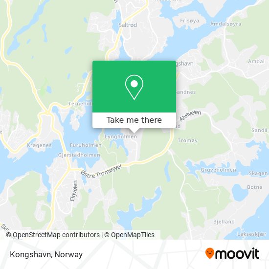 Kongshavn map