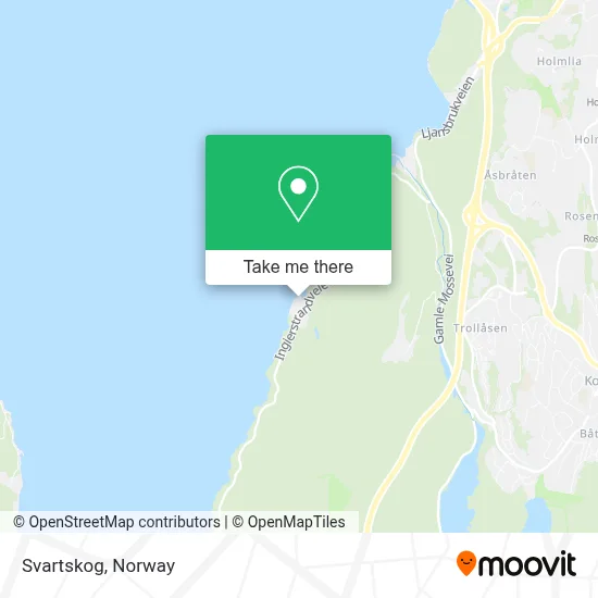 Svartskog map