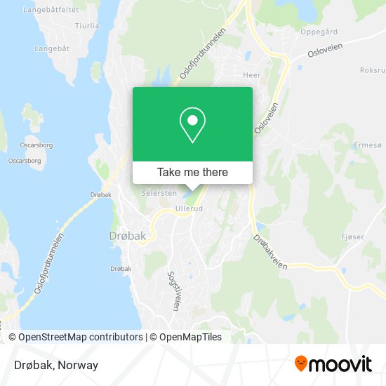 Drøbak map