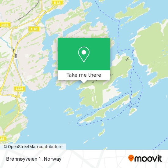 Brønnøyveien 1 map