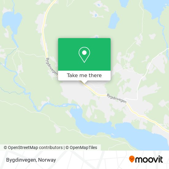 Bygdinvegen map