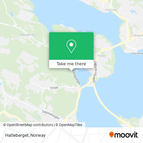 Hatleberget map