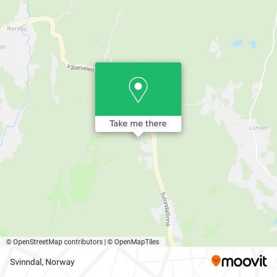 Svinndal map