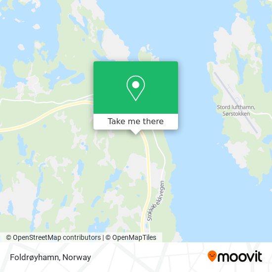 Foldrøyhamn map