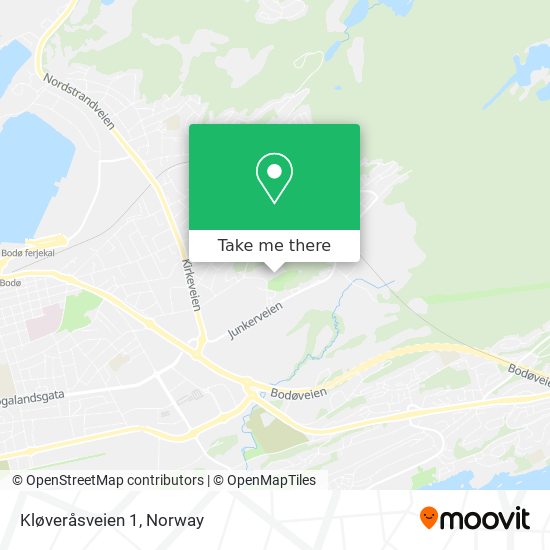 Kløveråsveien 1 map