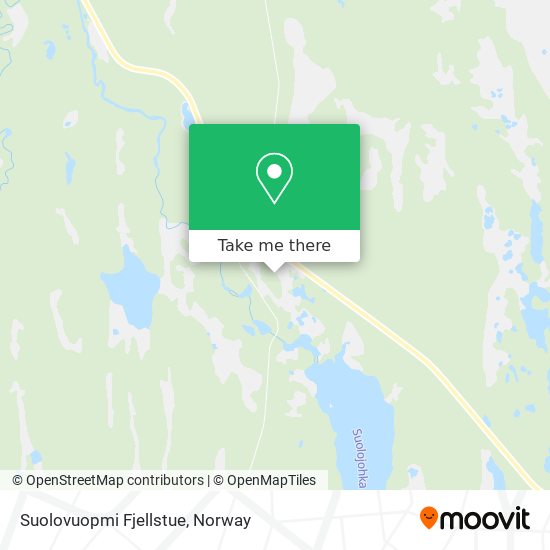 Suolovuopmi Fjellstue map