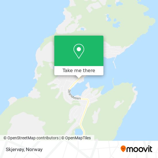 Skjervøy map