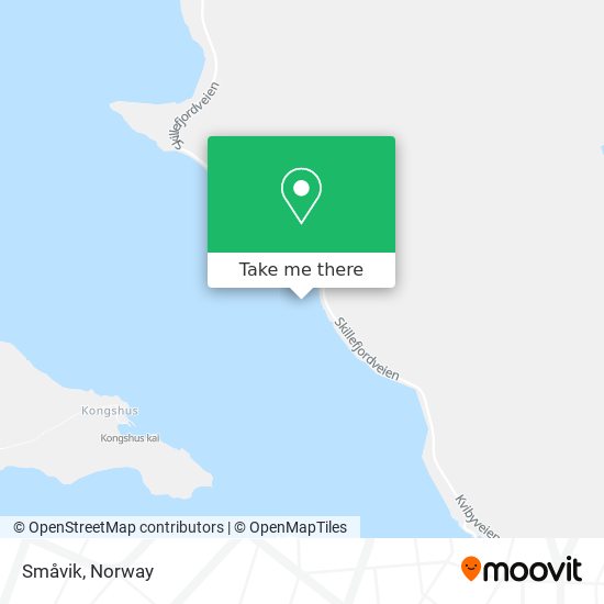 Småvik map