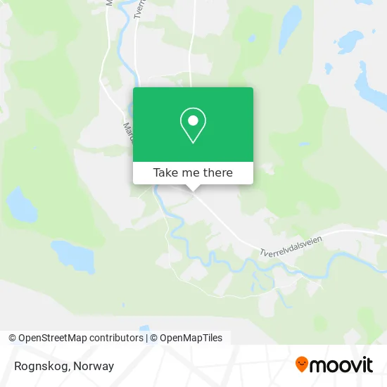 Rognskog map