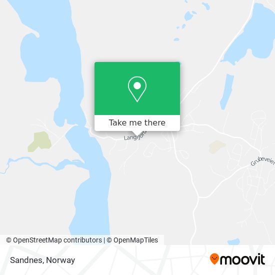 Sandnes map