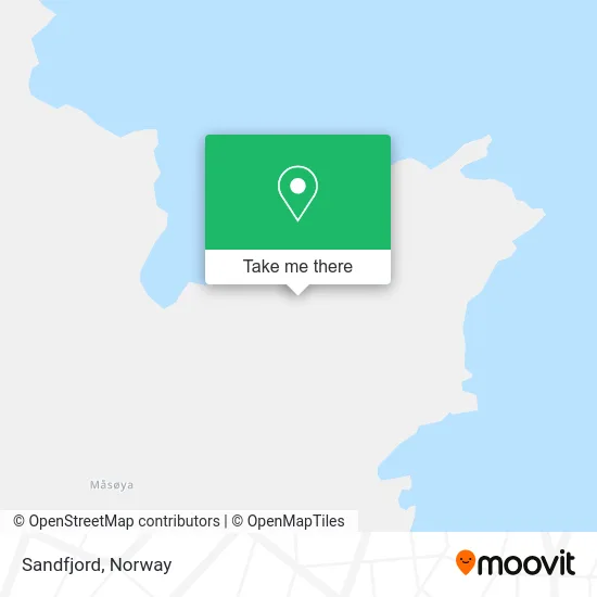 Sandfjord map