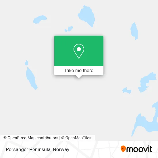 Porsanger Peninsula map