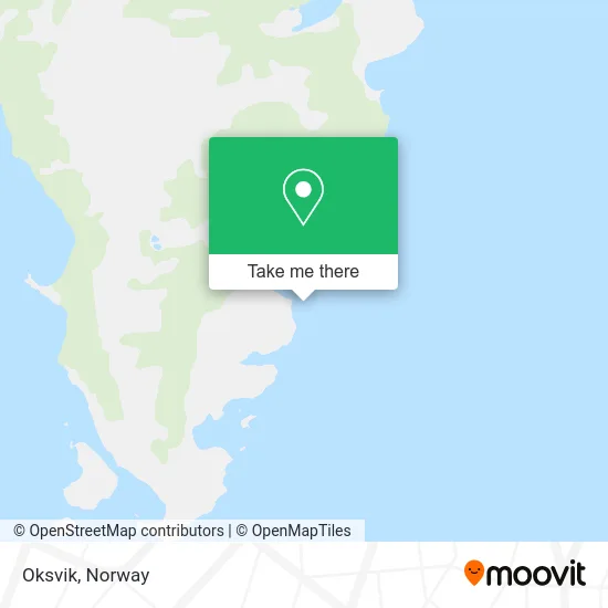 Oksvik map