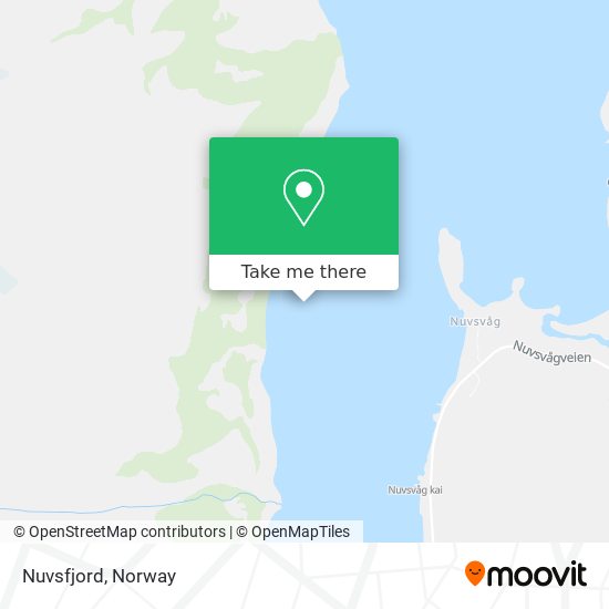 Nuvsfjord map