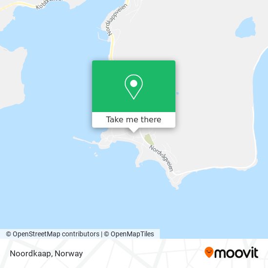 Noordkaap map