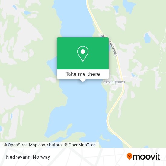 Nedrevann map