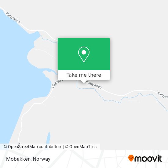 Mobakken map