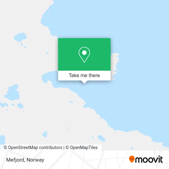 Mefjord map