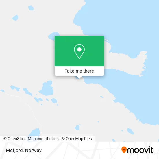 Mefjord map