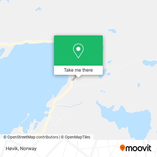 Høvik map