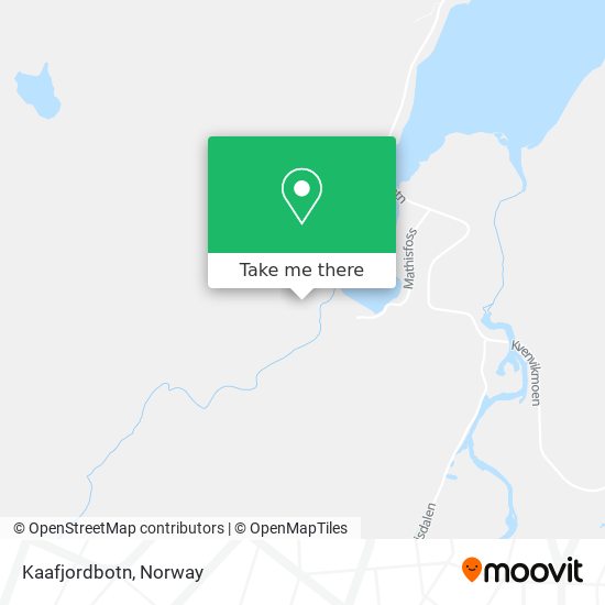 Kaafjordbotn map