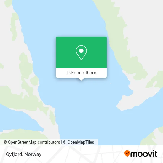 Gyfjord map
