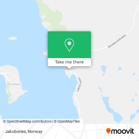 Jakobsnes map