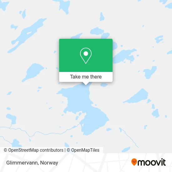 Glimmervann map