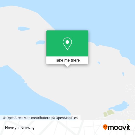 Havøya map