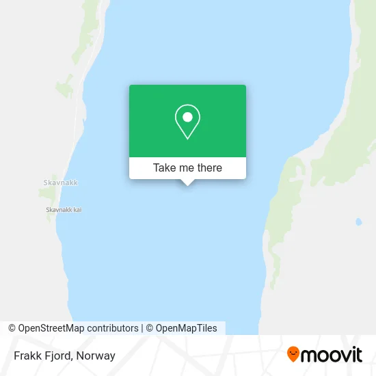 Frakk Fjord map