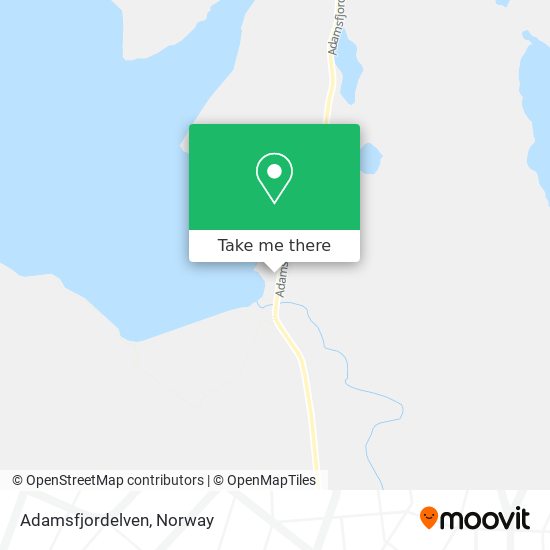 Adamsfjordelven map