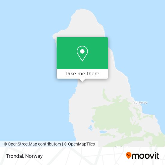 Trondal map