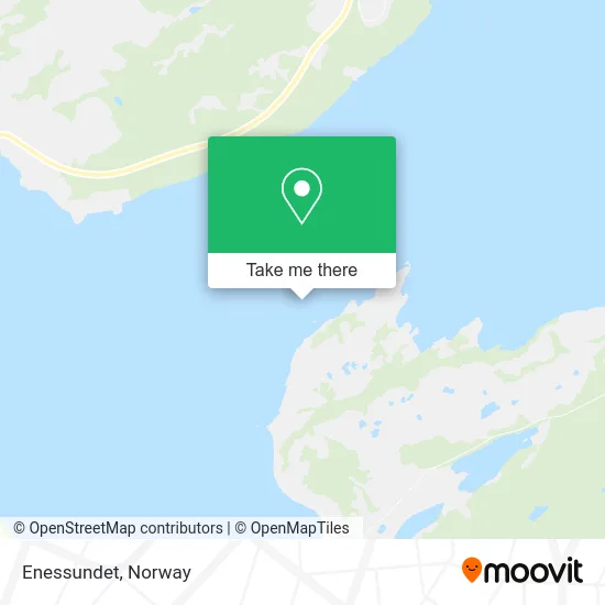 Enessundet map