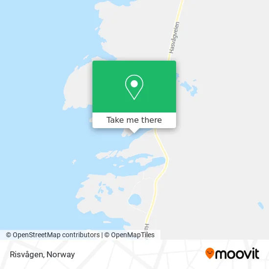 Risvågen map