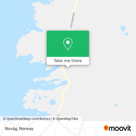 Risvåg map