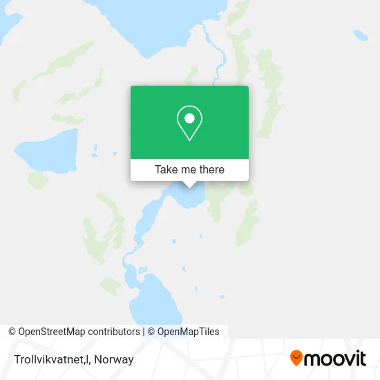 Trollvikvatnet,l map