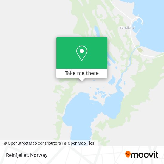 Reinfjellet map