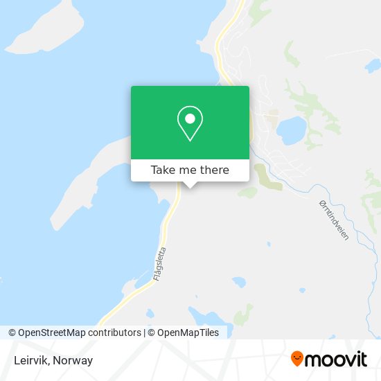 Leirvik map