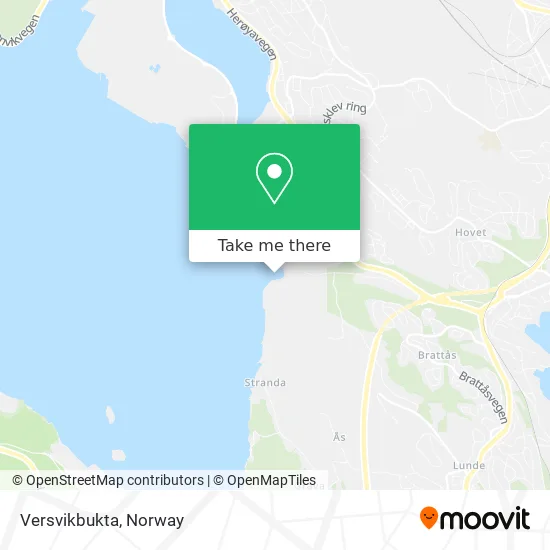 Versvikbukta map