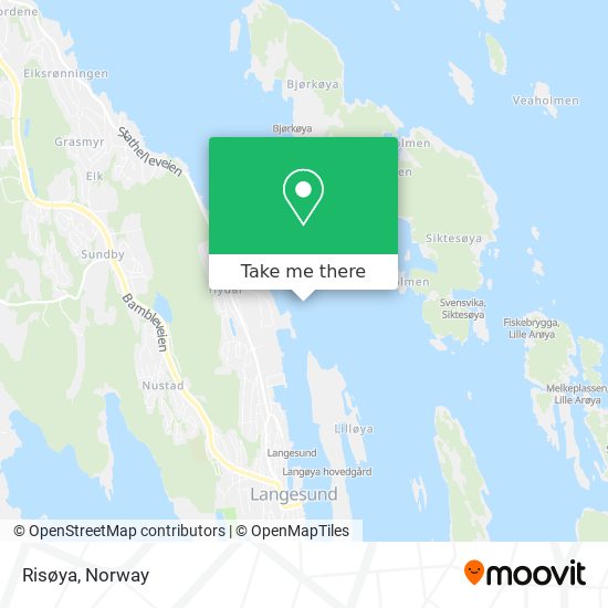 Risøya map