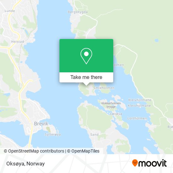 Oksøya map