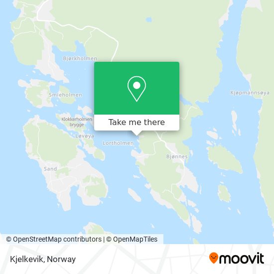 Kjelkevik map