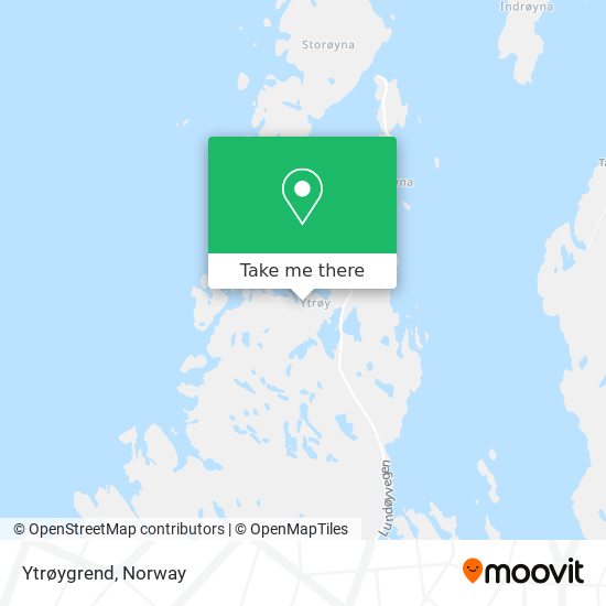 Ytrøygrend map