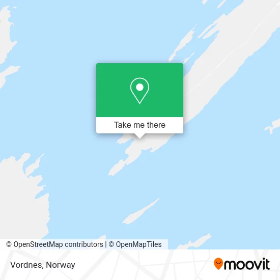 Vordnes map