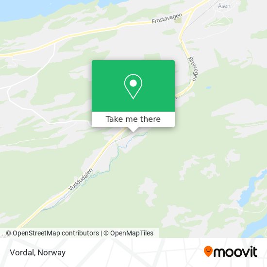 Vordal map