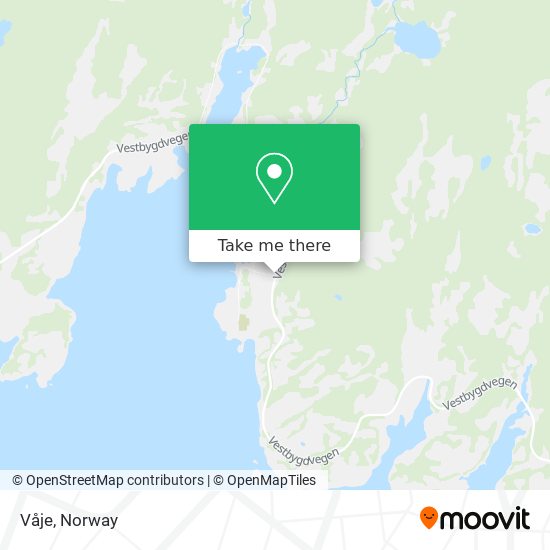 Våje map