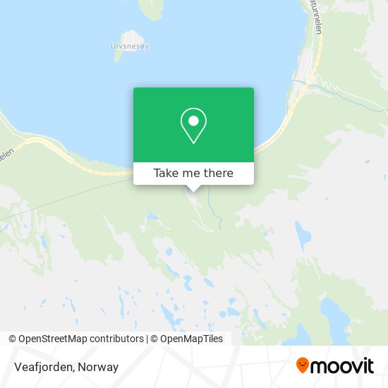 Veafjorden map