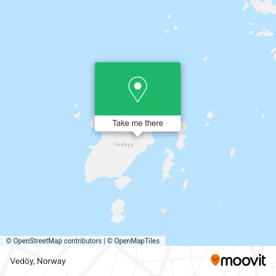 Vedöy map